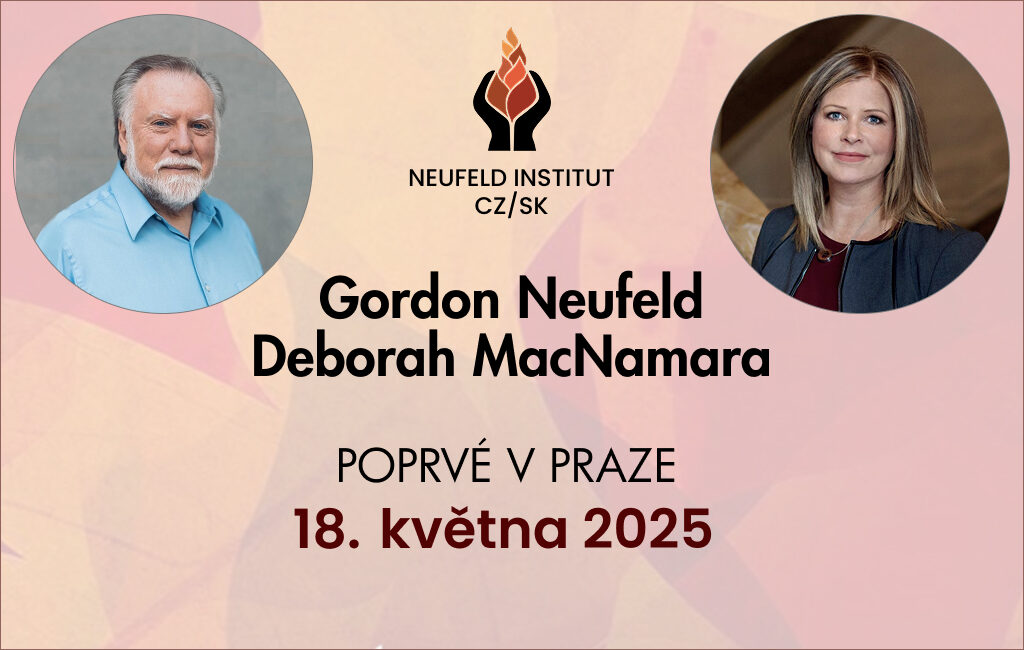 Dr. Gordon Neufeld and Dr. Deborah MacNamara in Prague for the first time. A conference for parents and professionals