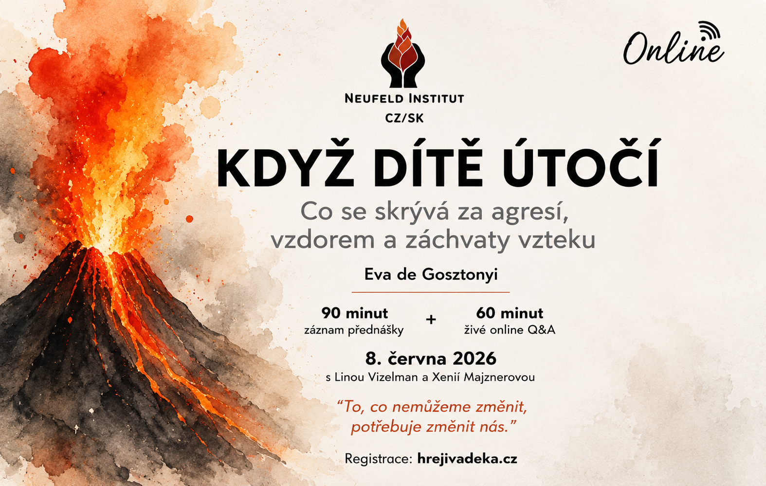 Eva de Gasztonyi: Když dítě útočí: Co se skrývá za agresí, vzdorem a záchvaty vzteku?